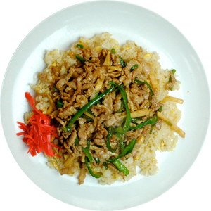 肉絲(ルースー)チャーハン … 850円 肉絲(ルースー)チャーハン … 850円