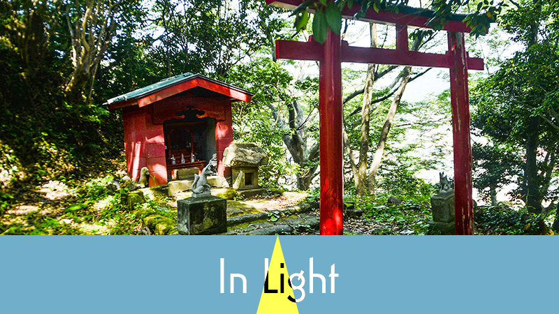 In Light　#004　 幸福稲荷神社でラッキーを願って！