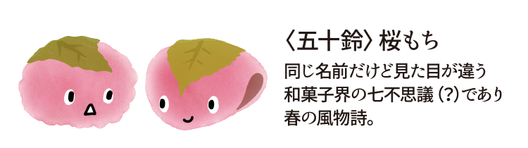 ＜五十鈴＞桜餅