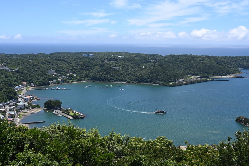 下田湾遠景