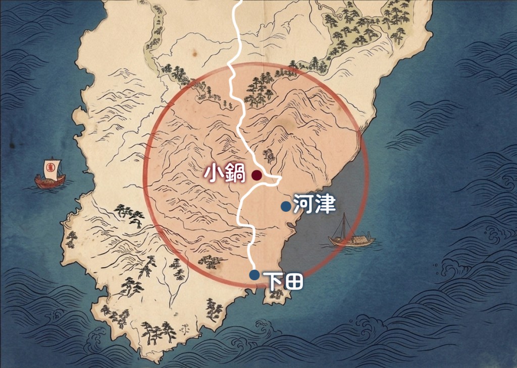 小鍋地図